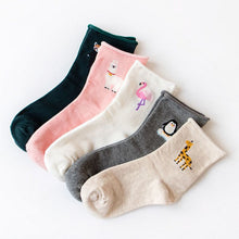 Load image into Gallery viewer, Animal Figured Socks