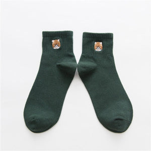 Dog Figured Socks