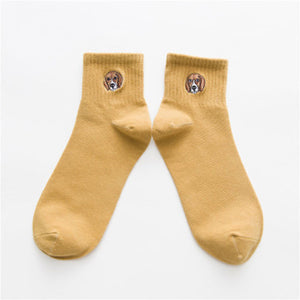 Dog Figured Socks