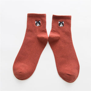Dog Figured Socks