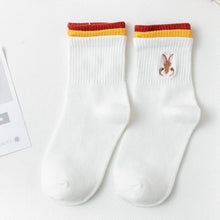Load image into Gallery viewer, Rabbit Figured Socks
