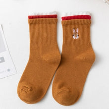 Load image into Gallery viewer, Rabbit Figured Socks