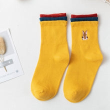 Load image into Gallery viewer, Rabbit Figured Socks
