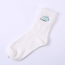 Load image into Gallery viewer, Dinosaur Figured Socks