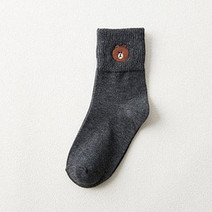 Bear Figured Socks
