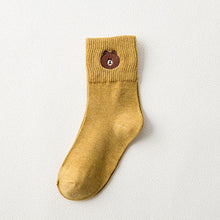 Load image into Gallery viewer, Bear Figured Socks