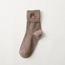 Load image into Gallery viewer, Bear Figured Socks
