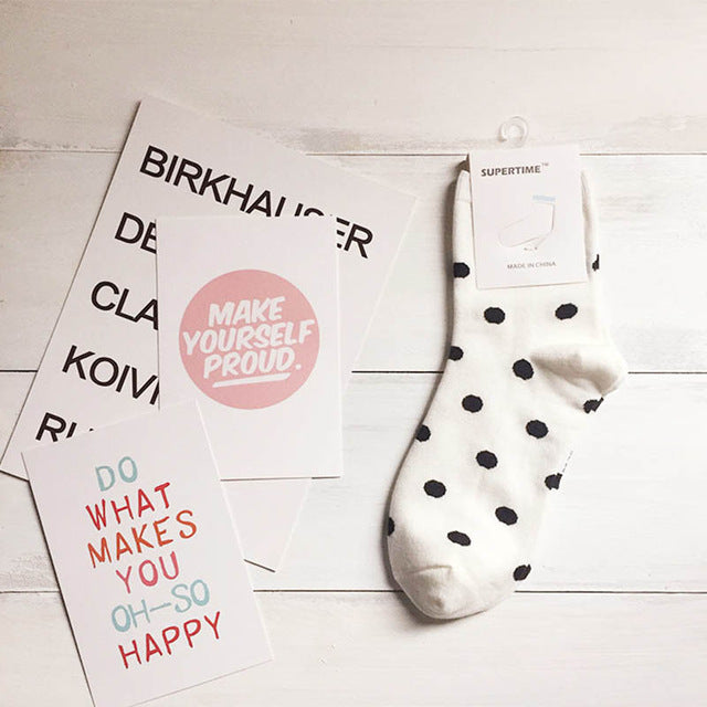 Dotted Socks